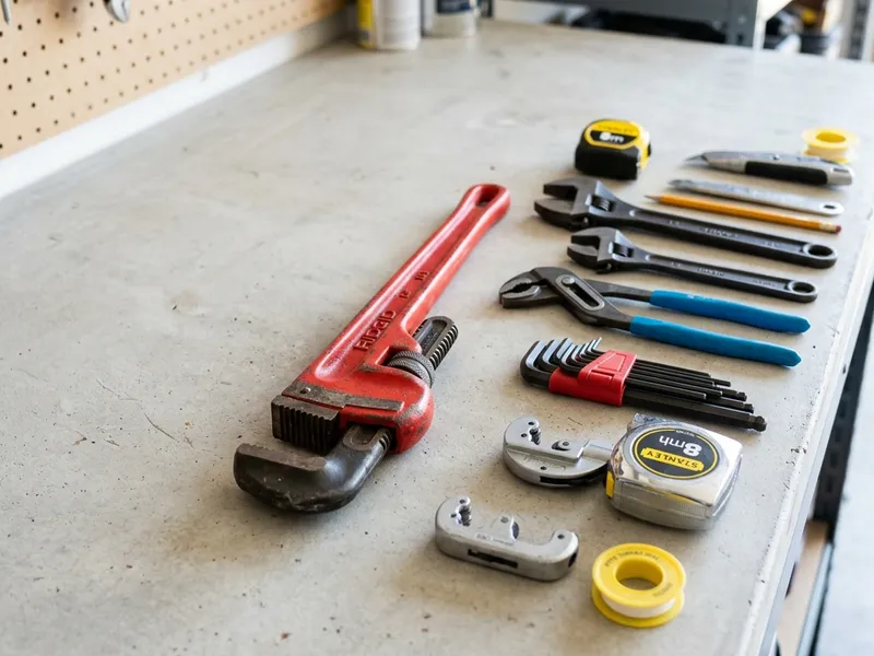 Professional plumbers in Menands, NY equipped with top-tier tools for residential and commercial plumbing services.